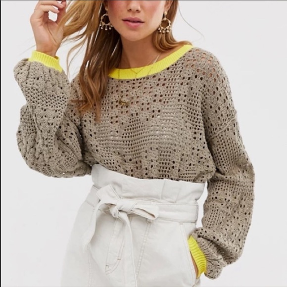 Free People Home Run Lightweight Sweater - Picture 1 of 4